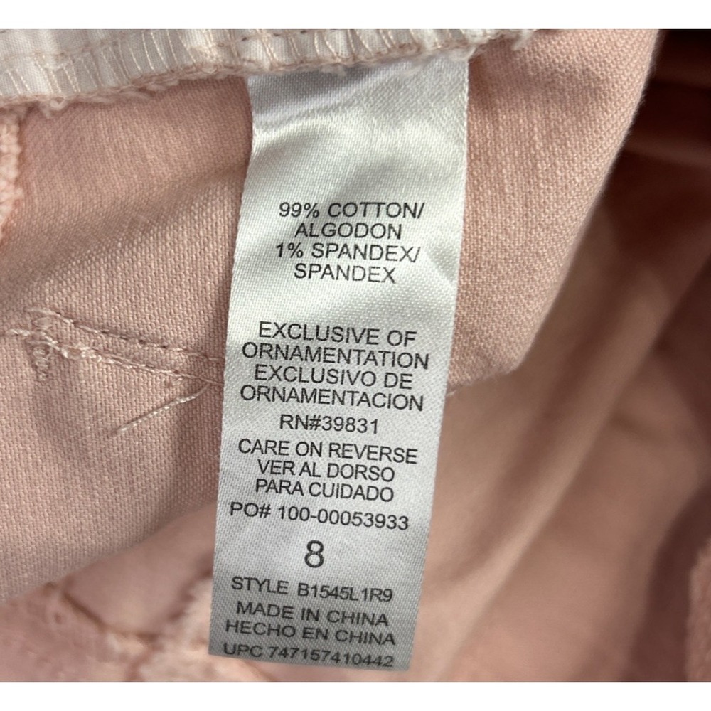 Democracy Women's Straight Leg Jeans - Light Pink - Picture 13 of 14